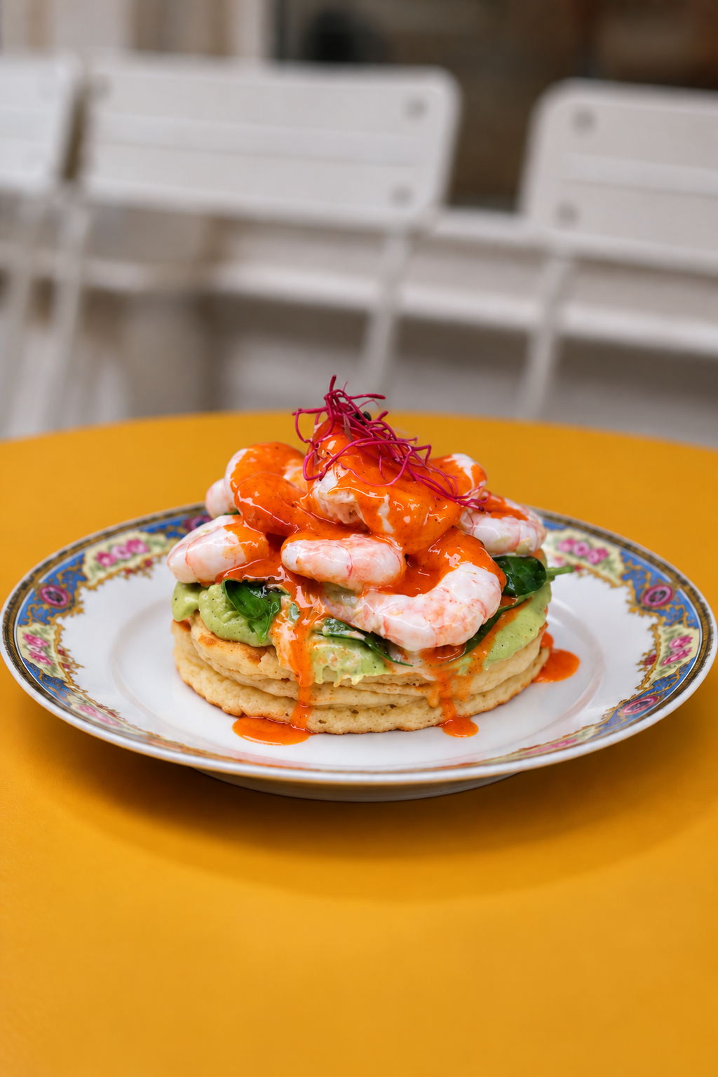 Pancakes Crevettes